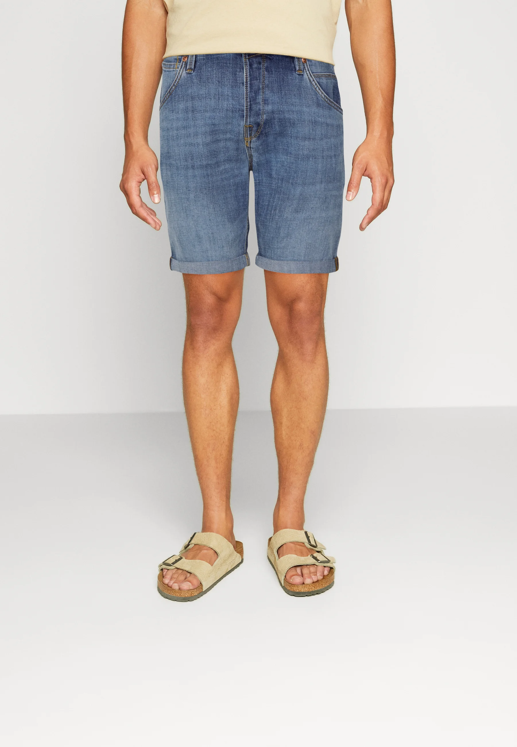 Jack & Jones JJIRICK JJFOX - Pantalones cortos vaqueros