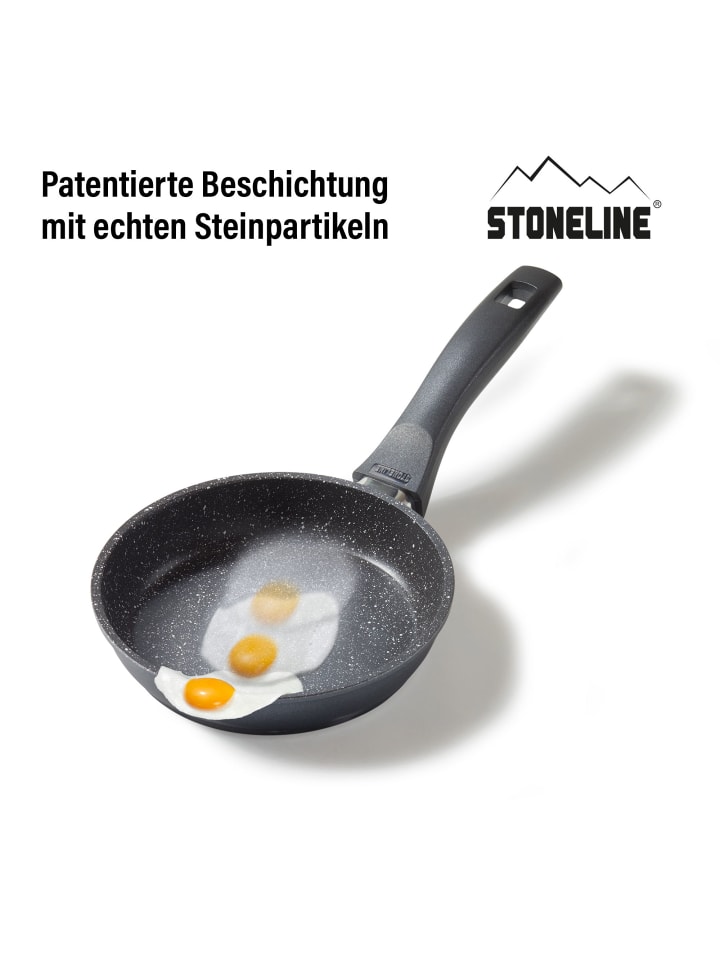 Stoneline Bratpfanne | ohne Deckel in Anthrazit | 16cm günstig kaufen Ø 16 cm