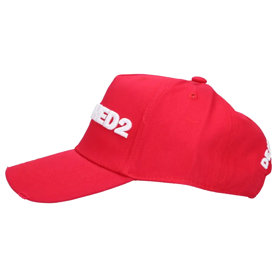 Dsquared2 - Snapback Cap DSQUARED2 Gabardine - rot