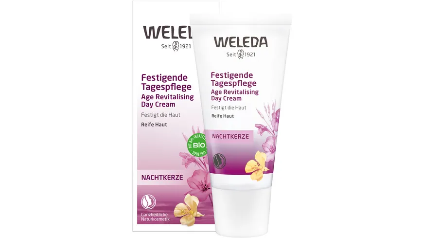 WELEDA NACHTKERZE Festigende Tagespflege 30 ml