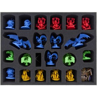 Feldherr Schaumstoff-Set für Cthulhu Wars Core Game Brettspielbox