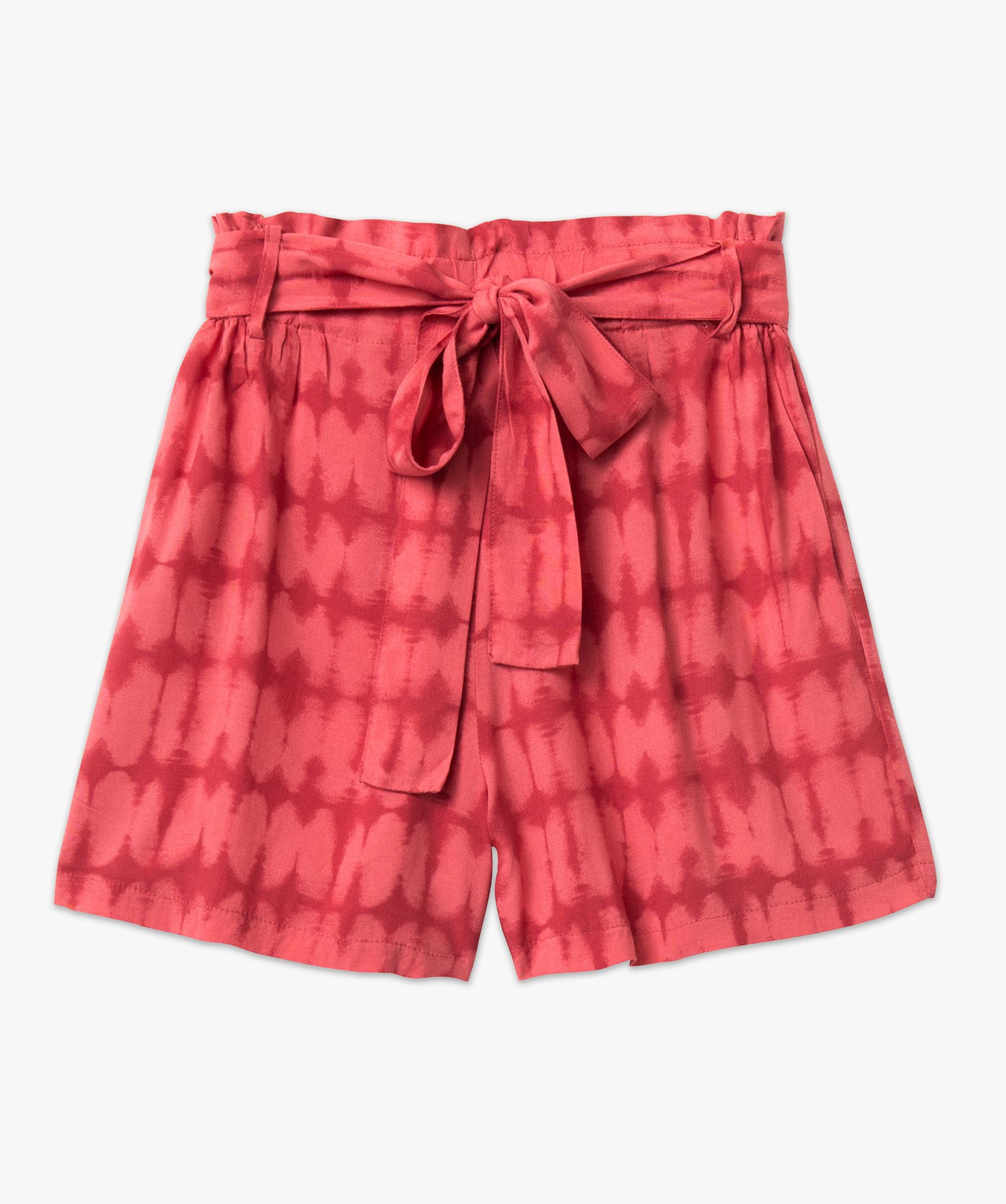 Short fluide imprimé faon tie and dye femme imprime | GEMO
