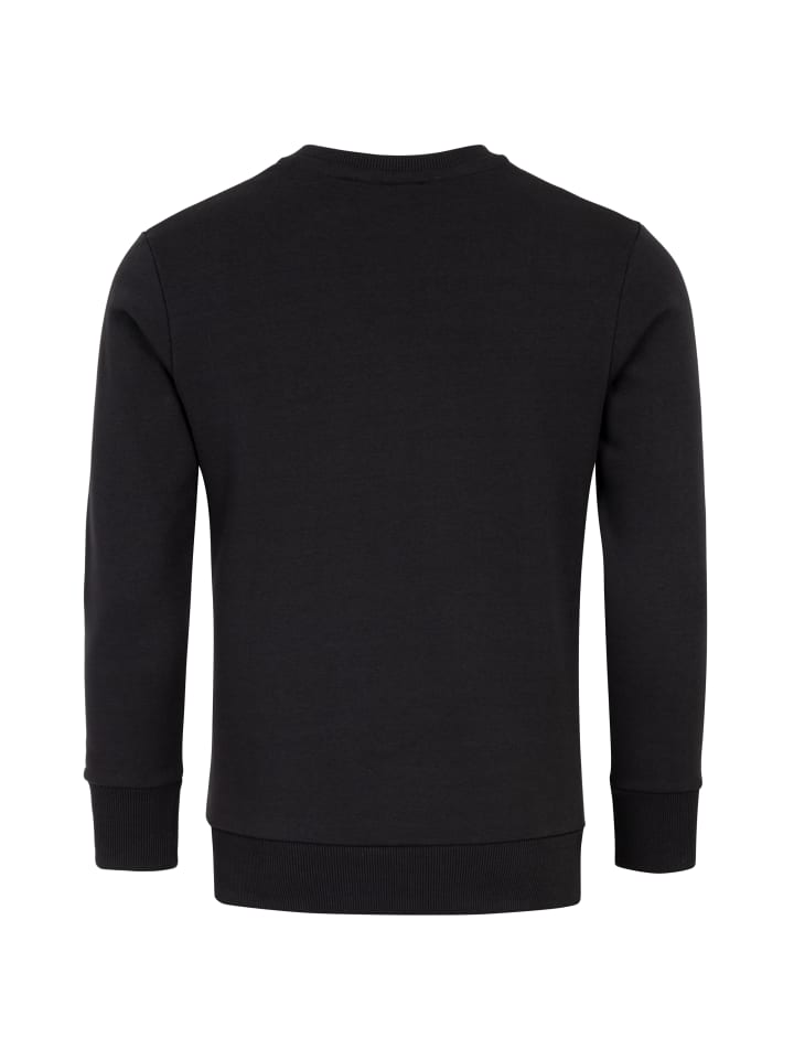 Amaci&Sons Sweatshirt mit Rundhalsausschnitt JACKSONVILLE in Schwarz günstig kaufen