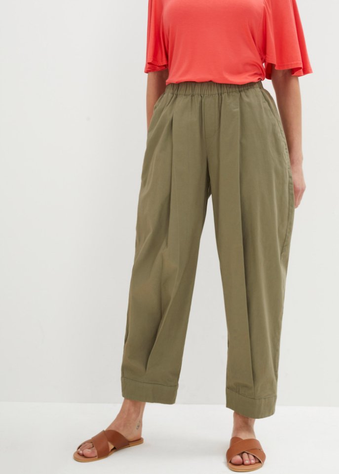leichte Twillhose, Balloon-Fit