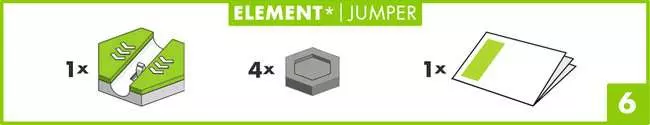 GraviTrax Element Jumper - Kugelbahn-Erweiterung für Kinder ab 8 Jahren
