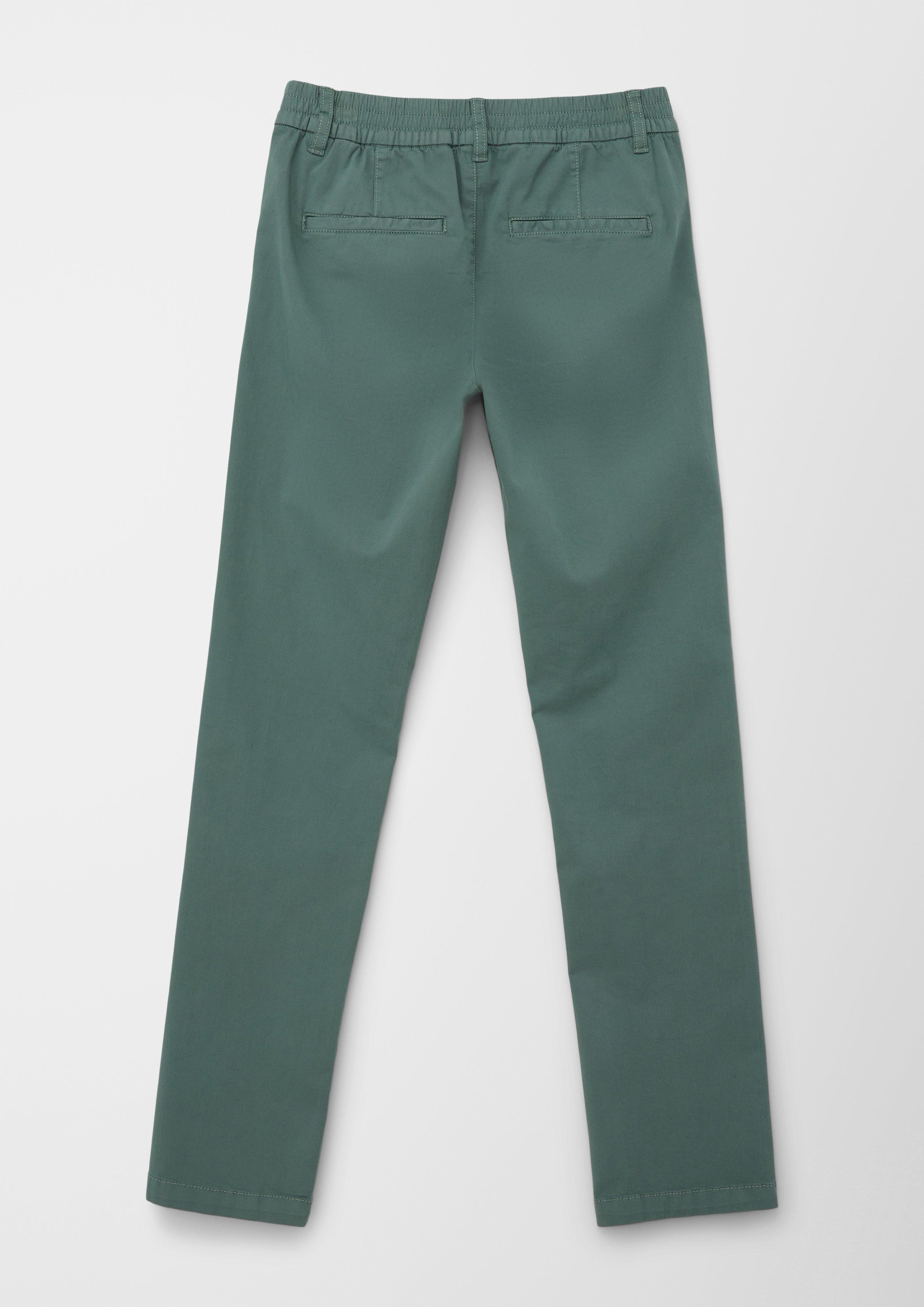Slim: Klassische Twillhose  2128638-6714