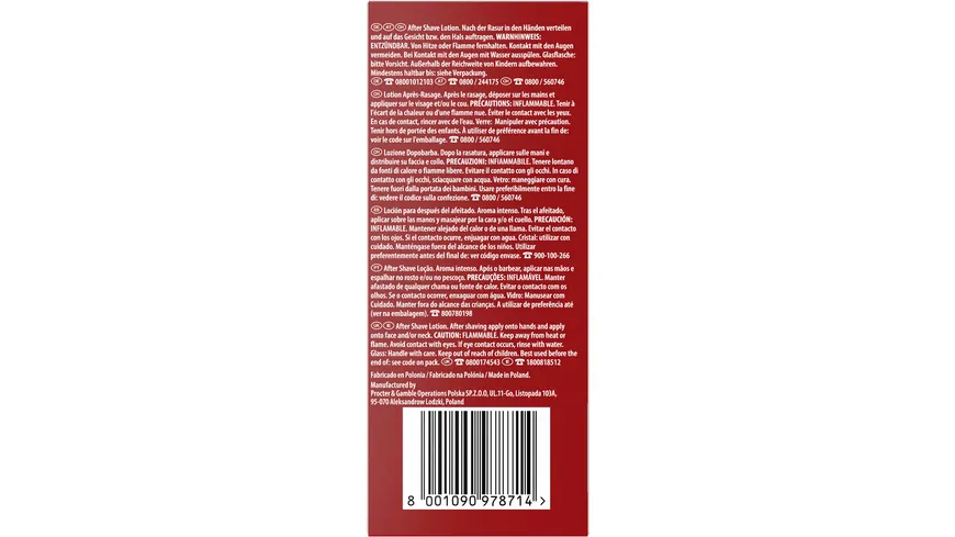 Old Spice Aftershave Lotion Original 150 ml