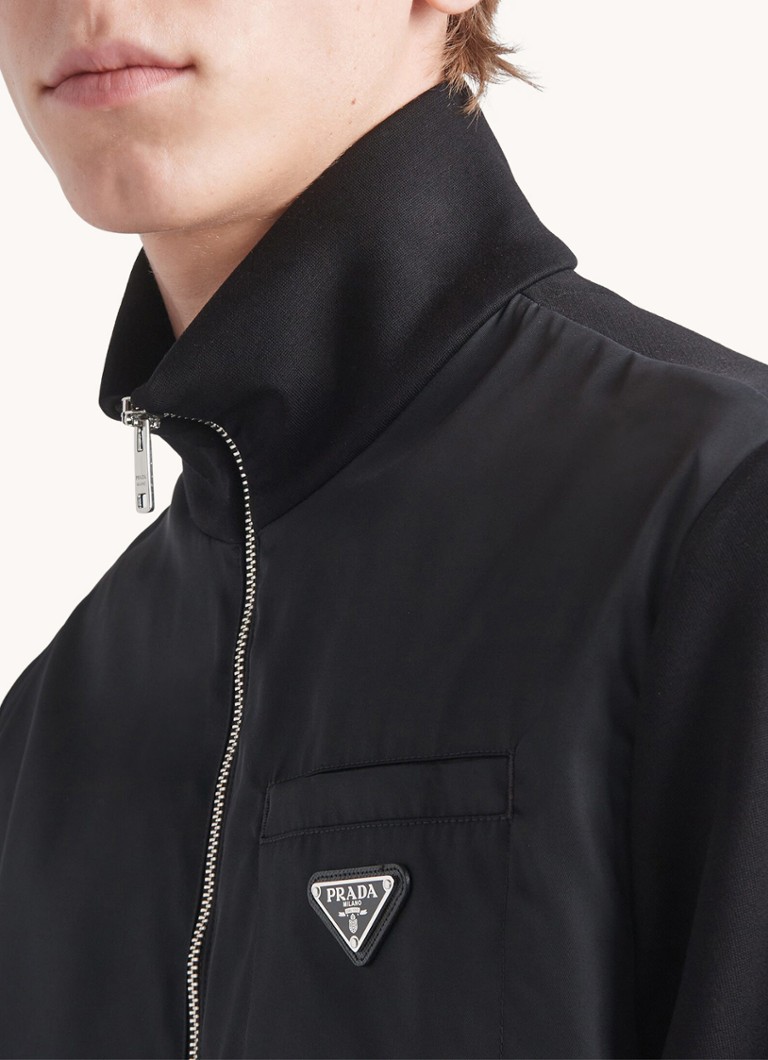 Hanorac cu logo Prada