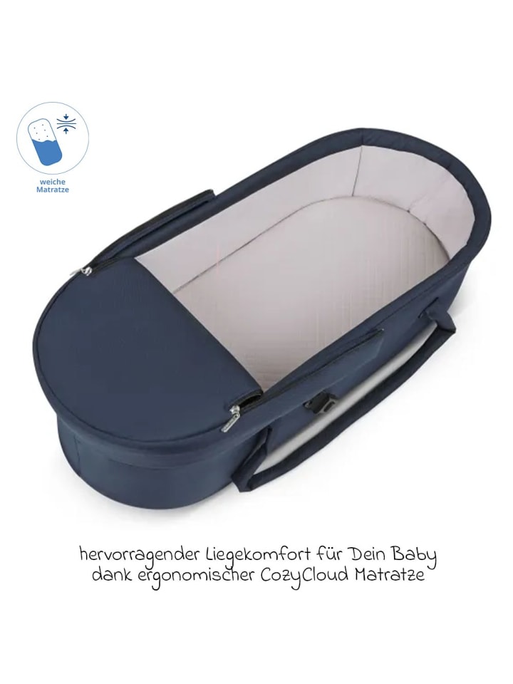 ABC-Design 3in1 Kombi-Kinderwagen-Set Timbo 4 mit Babywanne, in blau,silber günstig kaufen onesize