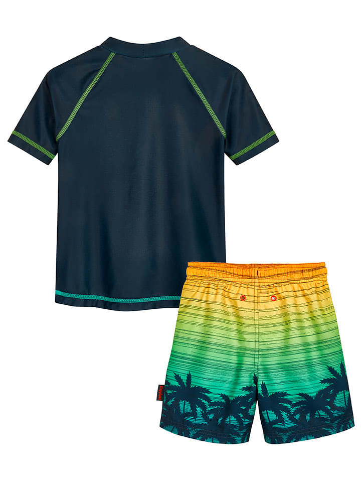 Playshoes 2tlg. Badeoutfit in Dunkelblau/ Bunt günstig kaufen