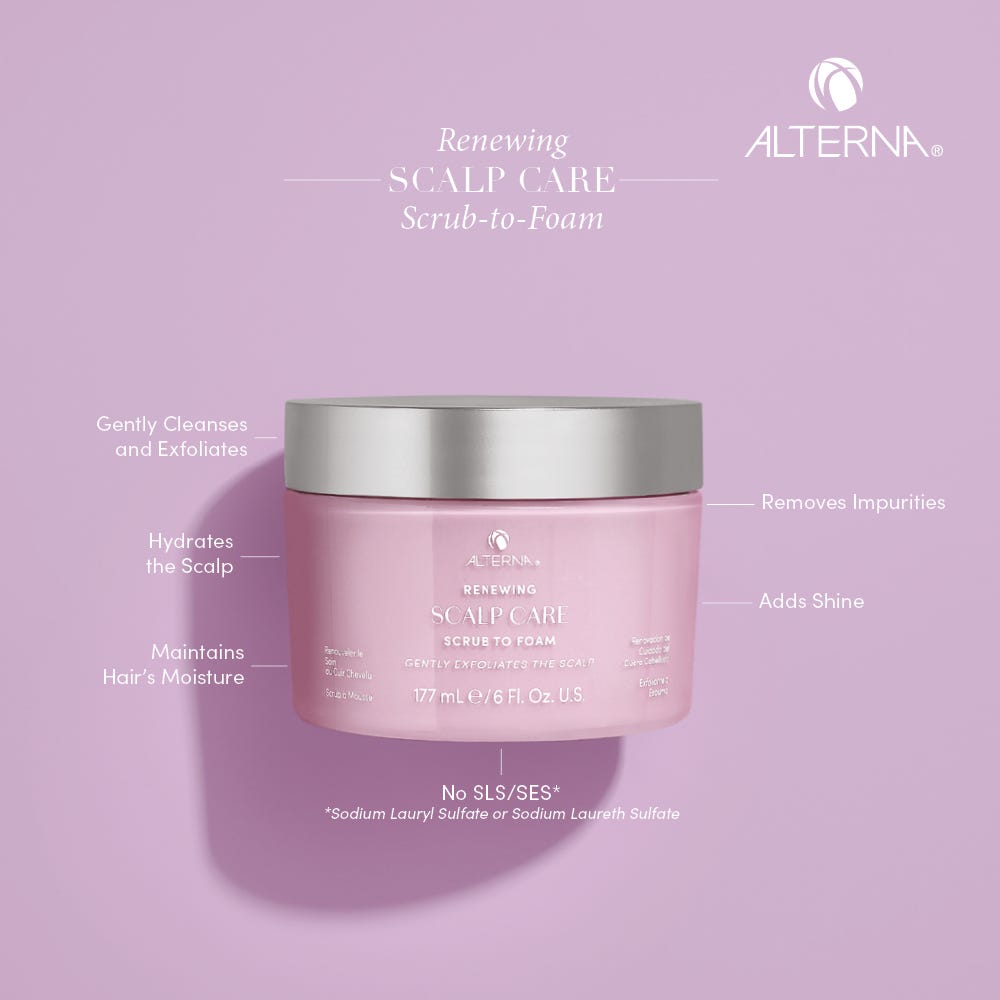 Alterna Renewing Scalp Care Scrub to Foam 177 ml