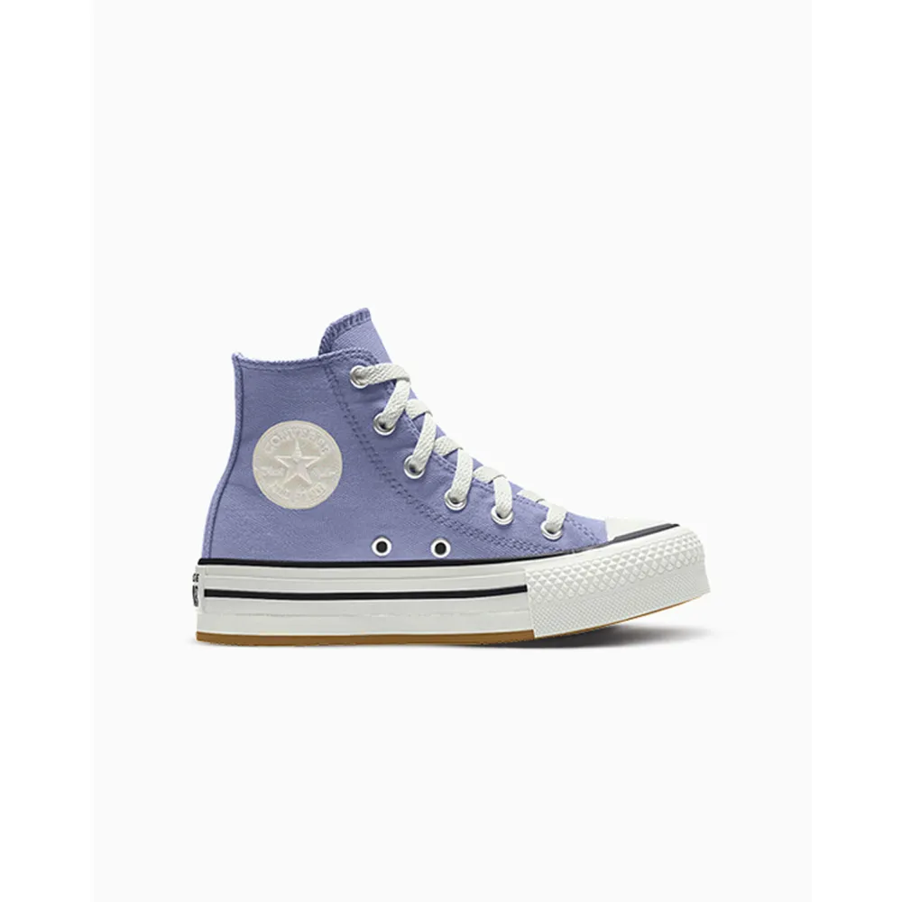 Converse Custom Chuck Taylor All Star Eva Lift Platform By You A09654CSP24_SERENESAPPHIRE_SC / lila