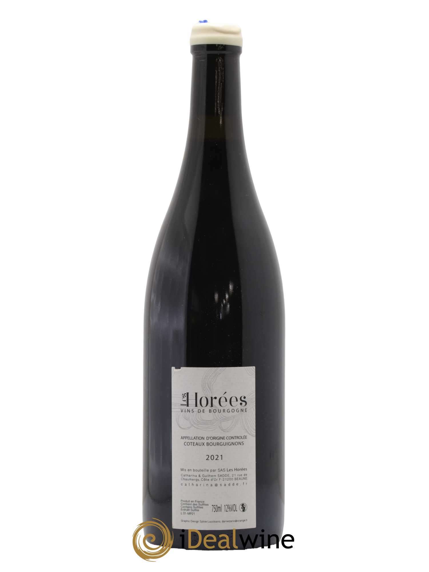 Côteaux Bourguignons Mon Poulain Les Horées  2021 - Lot de 1 Bouteille