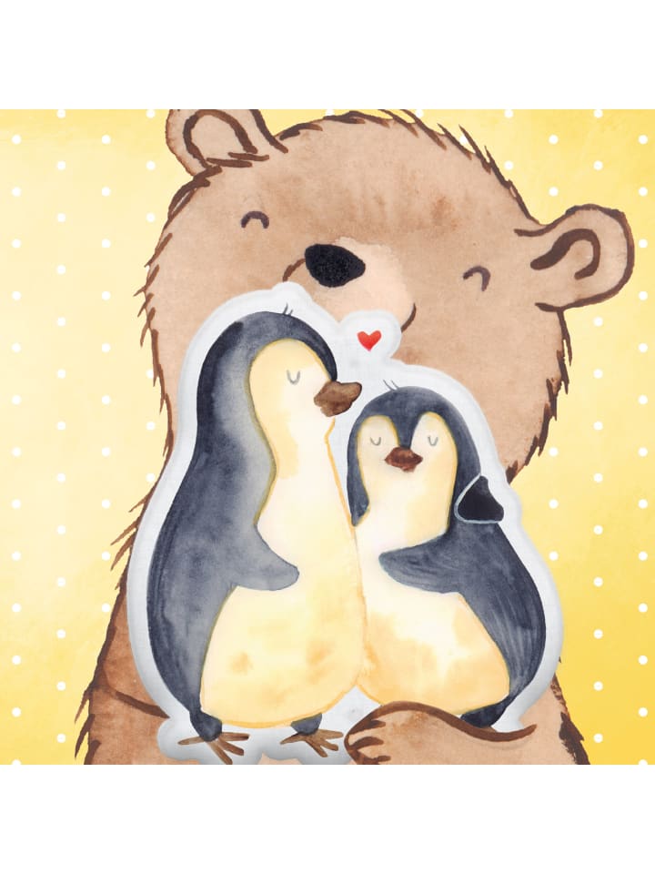 Mr. & Mrs. Panda Kissen Kuscheltier Pinguine Einschlafen ohne Sp... in Weiß günstig kaufen