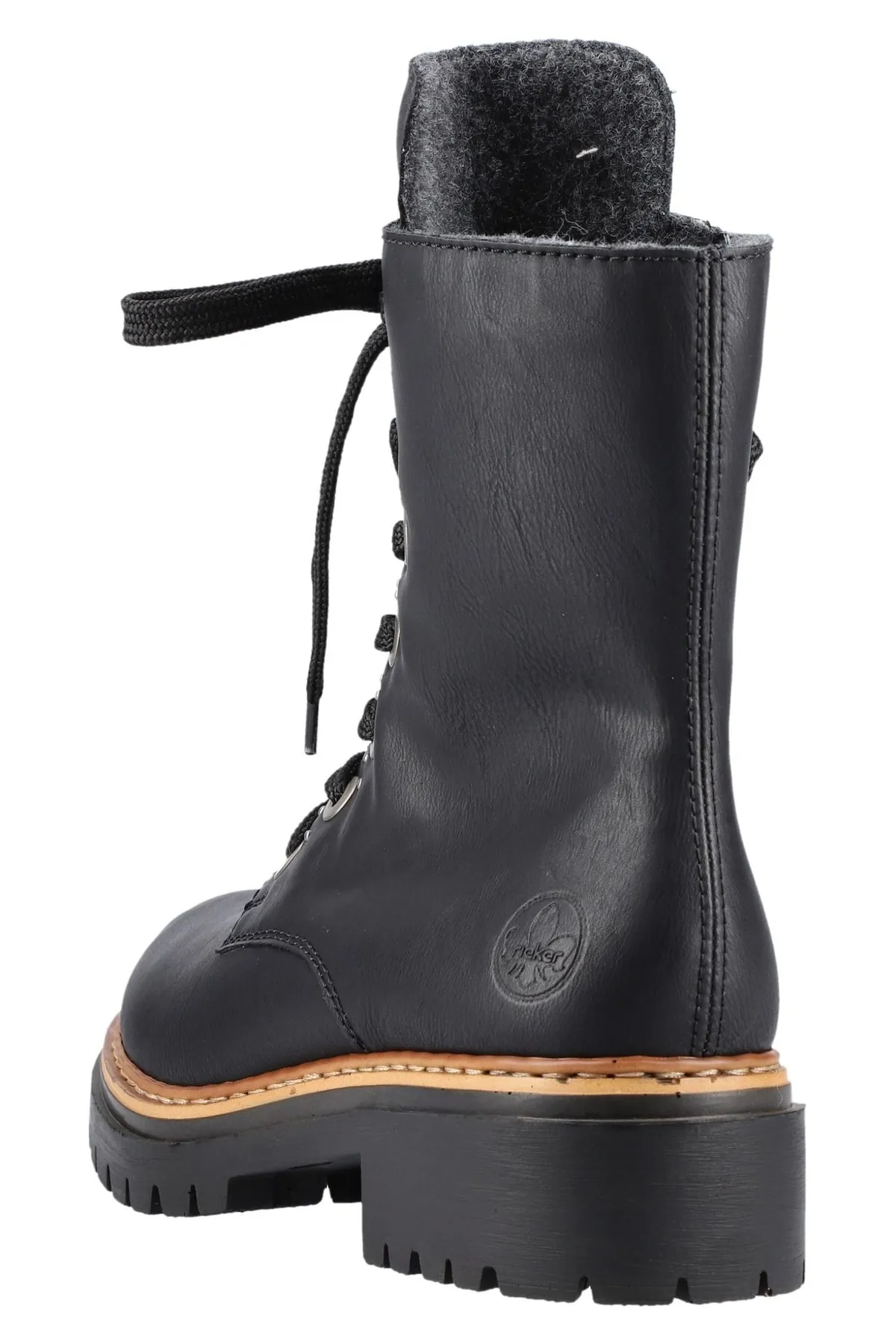 Rieker  Stiefelette - Schwarz - Blockabsatz