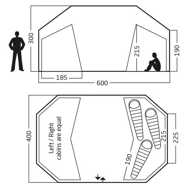 VANAHEIM 24 TECHNICAL COTTON TENT - Gruppenzelt