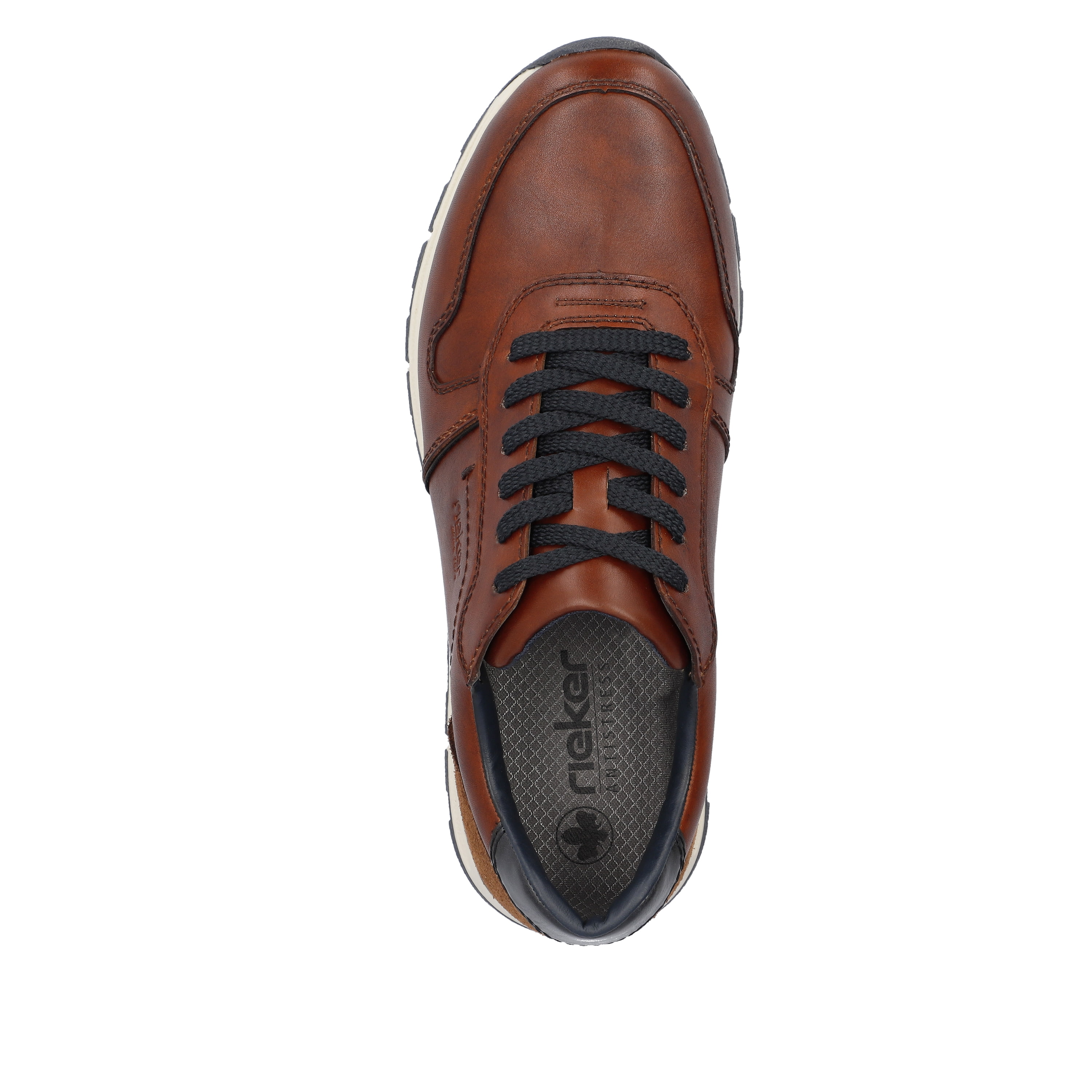 Rieker Herren Sneaker Low kaffeebraun