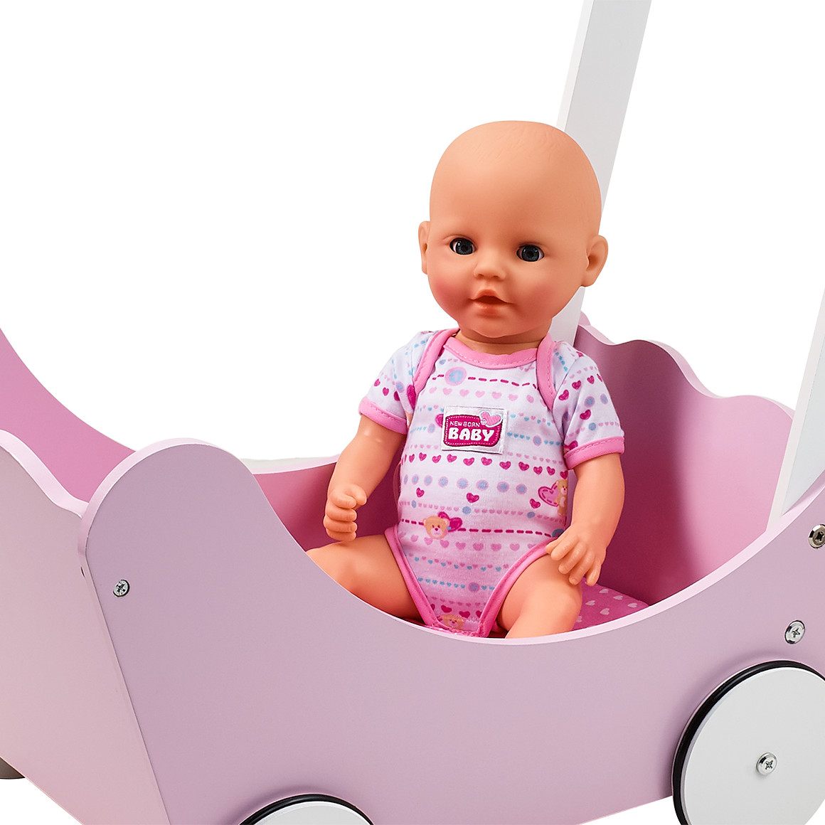Pinolino Puppenwagen Jasmin, 4-teilig