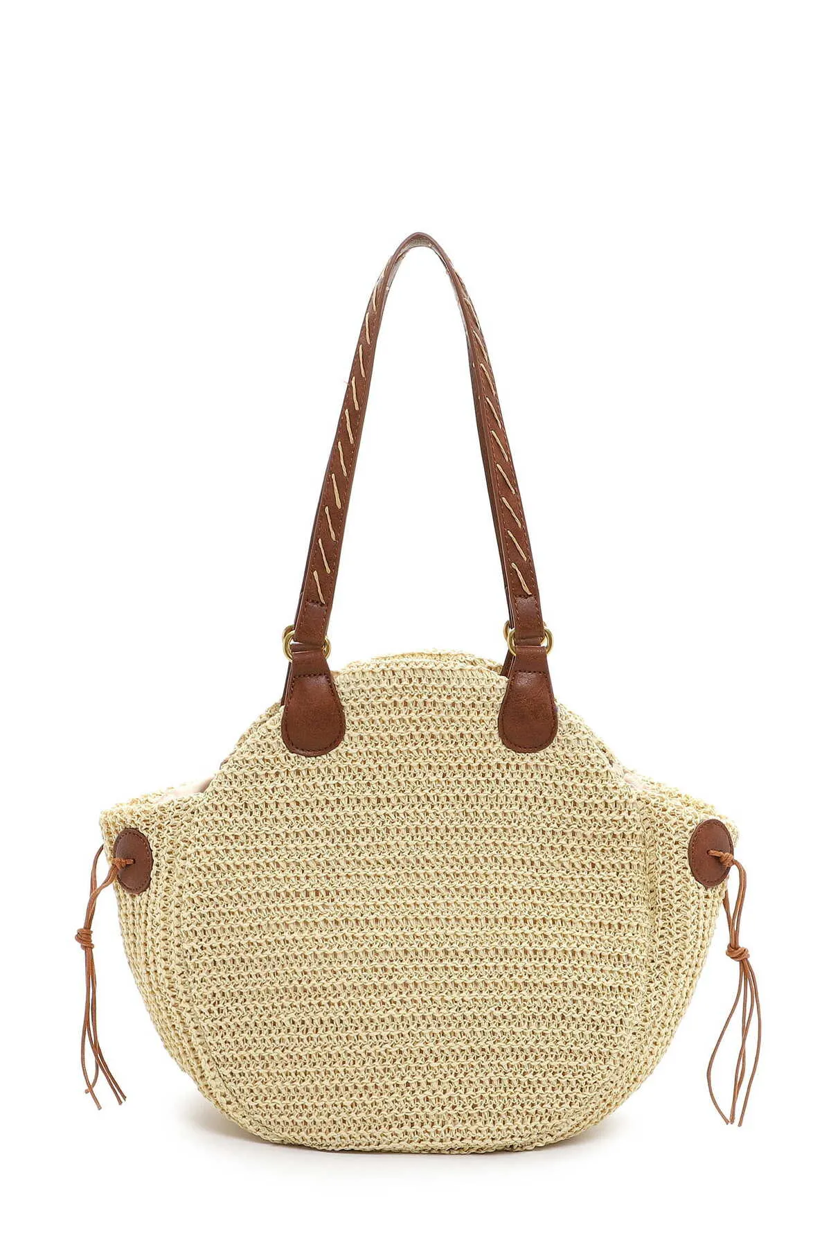 Emily & Noah  Handtasche - Beige - Strukturiert