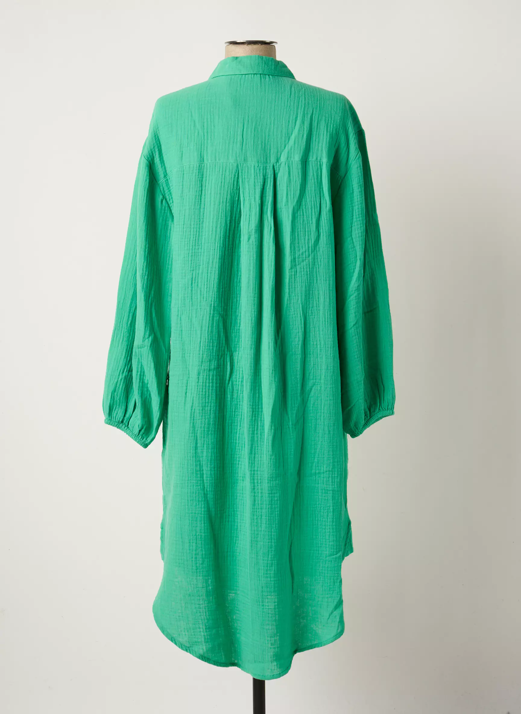 B Young Robes Mi Longues Femme couleur vert