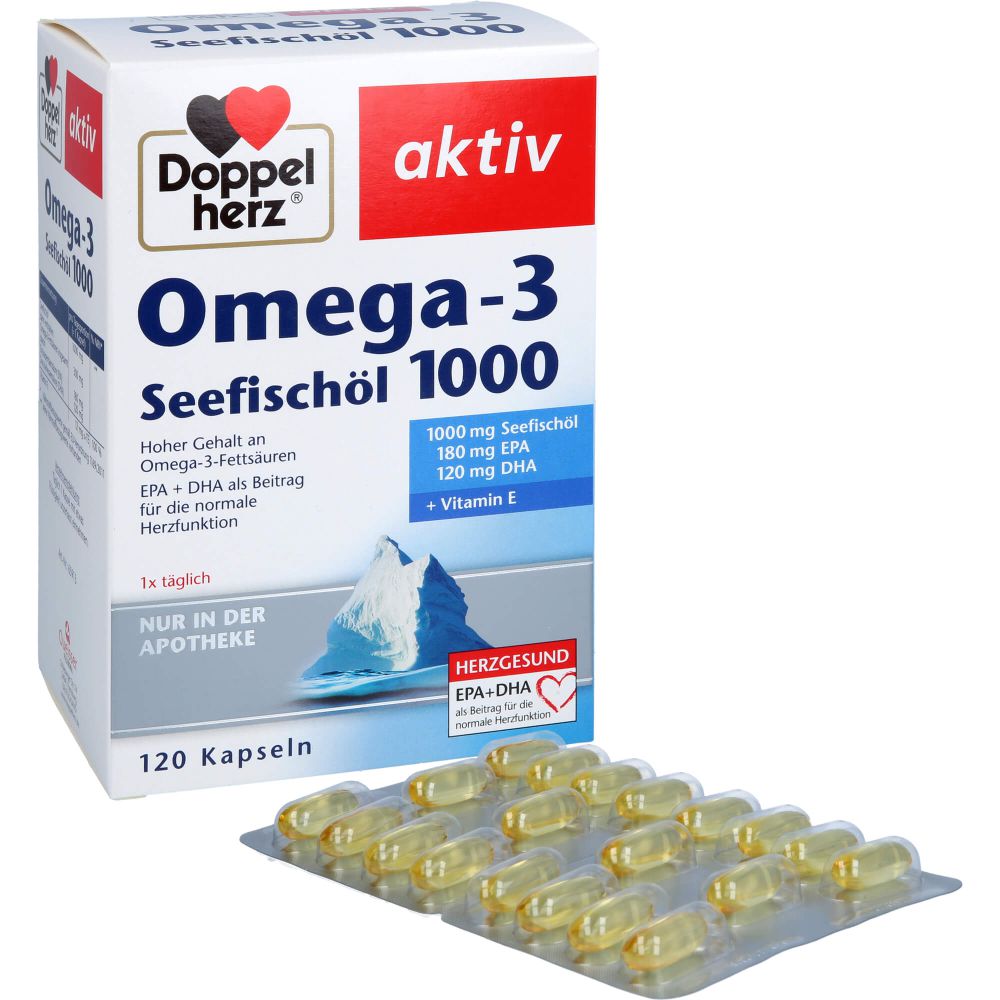 Omega-3 Seefischöl 1000 Kapseln