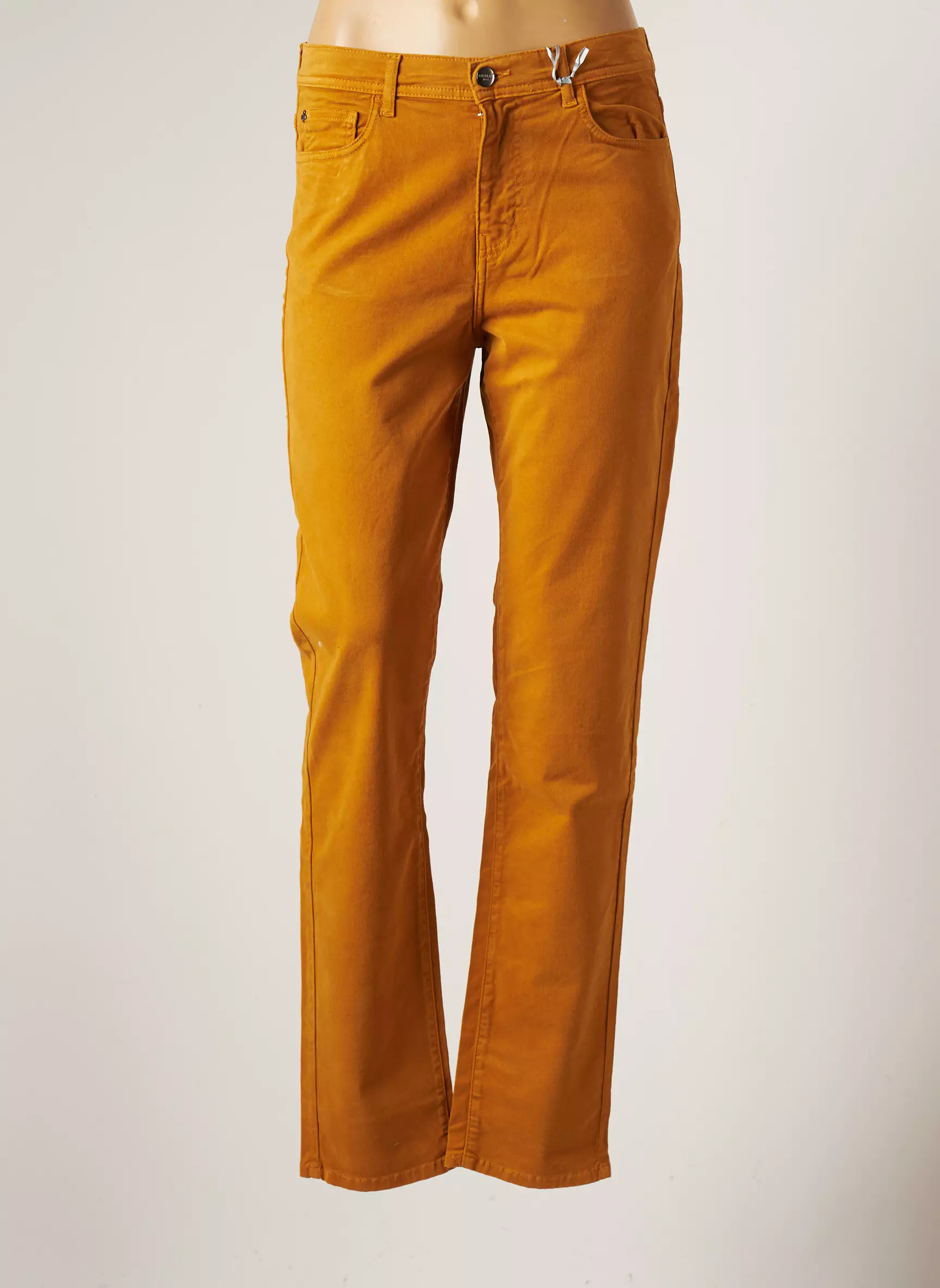 Impaqt Pantalons Slim Femme couleur jaune