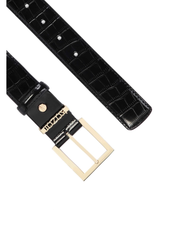 Kazar Gürtel in Schwarz günstig kaufen