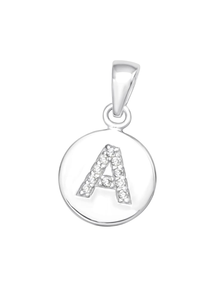 Bungsa Buchstaben-Anhänger in Silber günstig kaufen