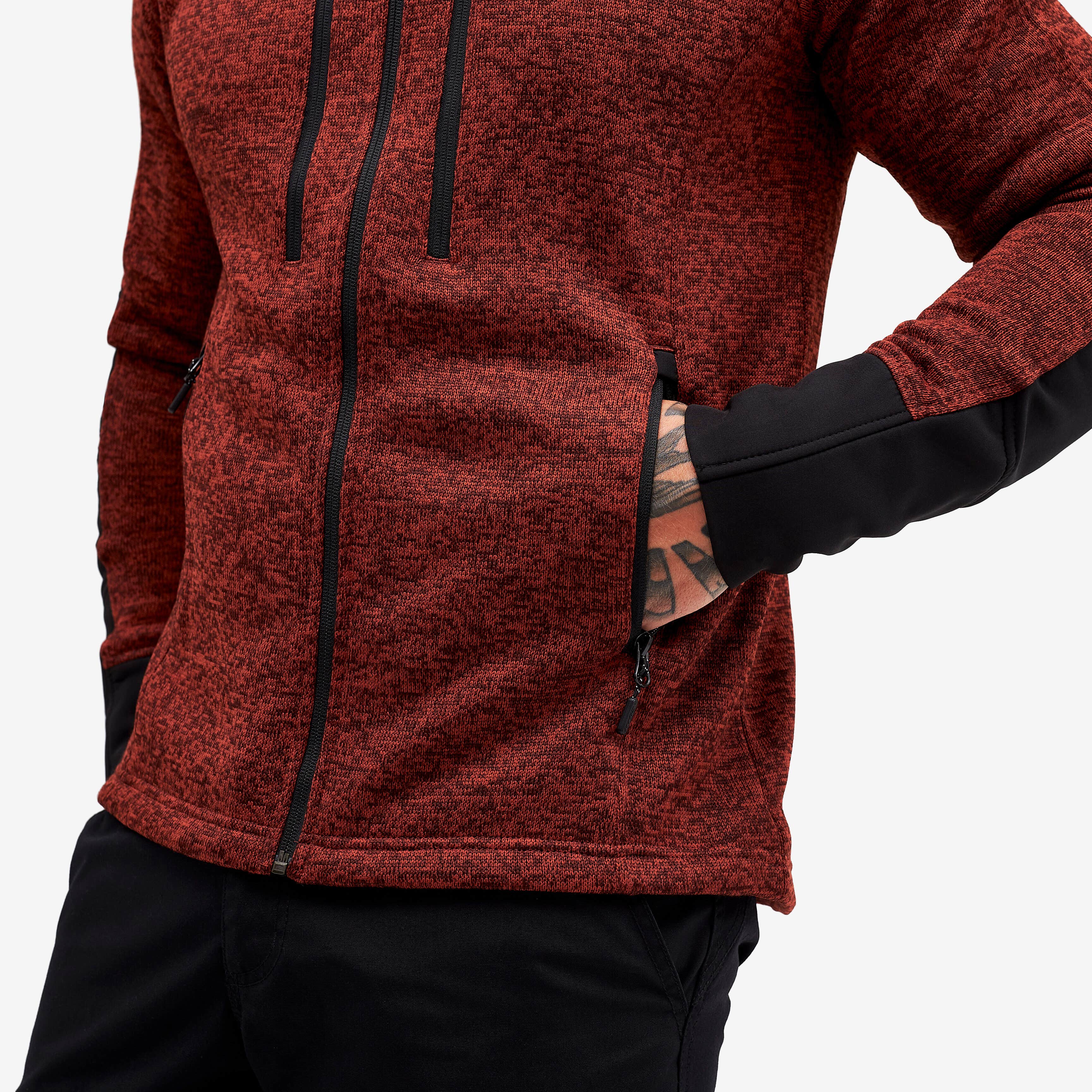Tornado Hoodie Homme Rusty Orange