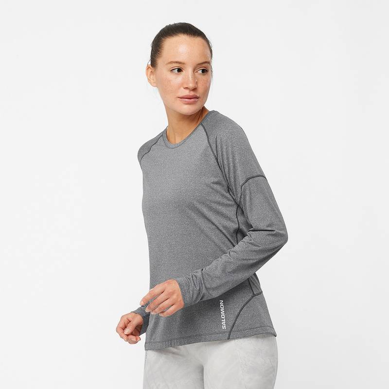 Salomon CROSS RUN Funktionsshirt Damen