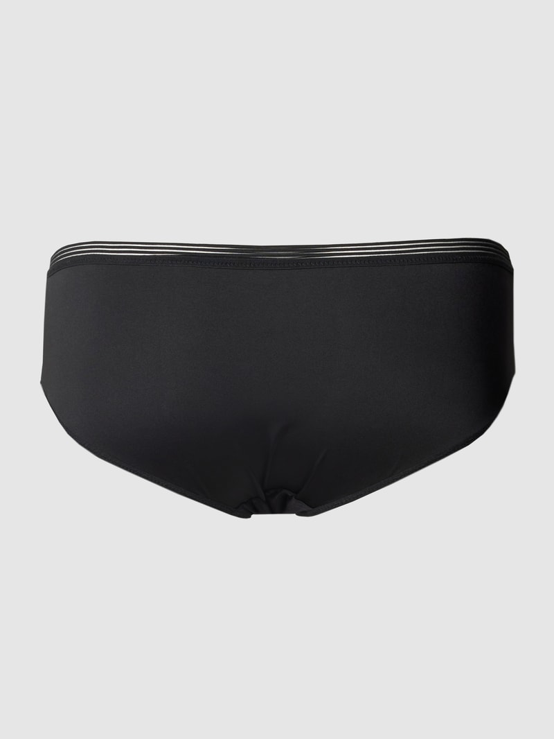 Pants mit Streifenmuster Modell 'Zoe' in schwarz
