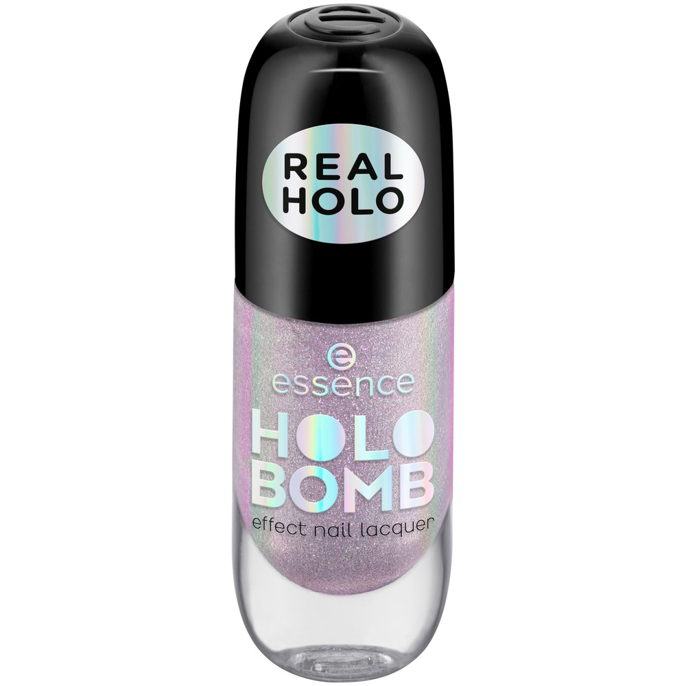 essence Holo Bomb effect nail lacquer vernis ongles Vernis à Ongles