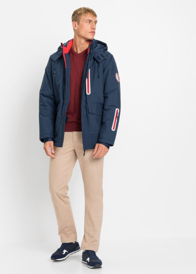Funktions-Outdoorjacke mit Schneefang