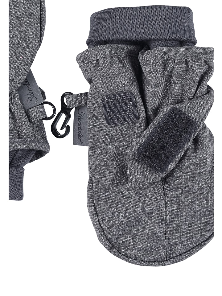 Sterntaler Fäustlinge uni in anthrazit mel. günstig kaufen 2
