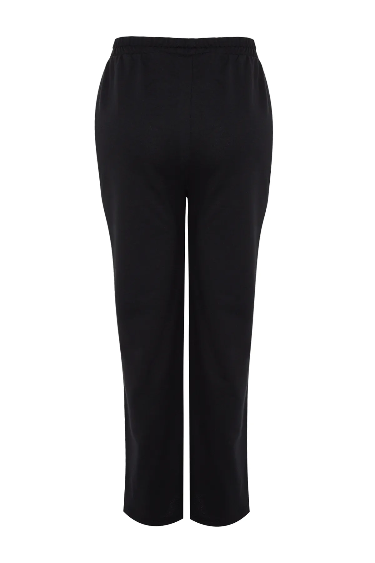 Trendyol Curve  Schwarze dicke Strick-Jogginghose TBBAW24AJ00013
