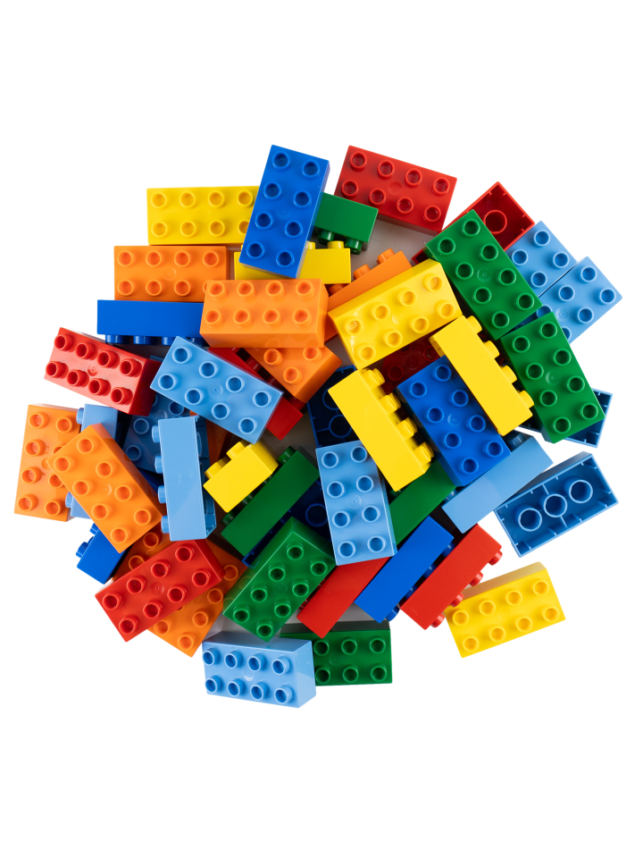 LEGO DUPLO® 2x4 Bausteine Bunt Gemischt 3011 - ab 18 Monaten in multicolored günstig kaufen