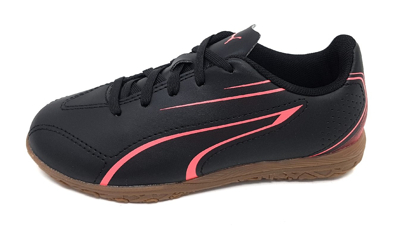 Puma Vitoria IT JR 107488 Schwarz 02 Black/ Red