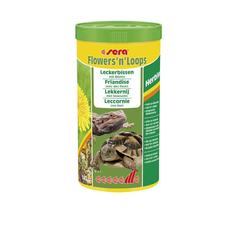Sera Ergänzungsfutter Sera Flowers'n'Loops 1000ml