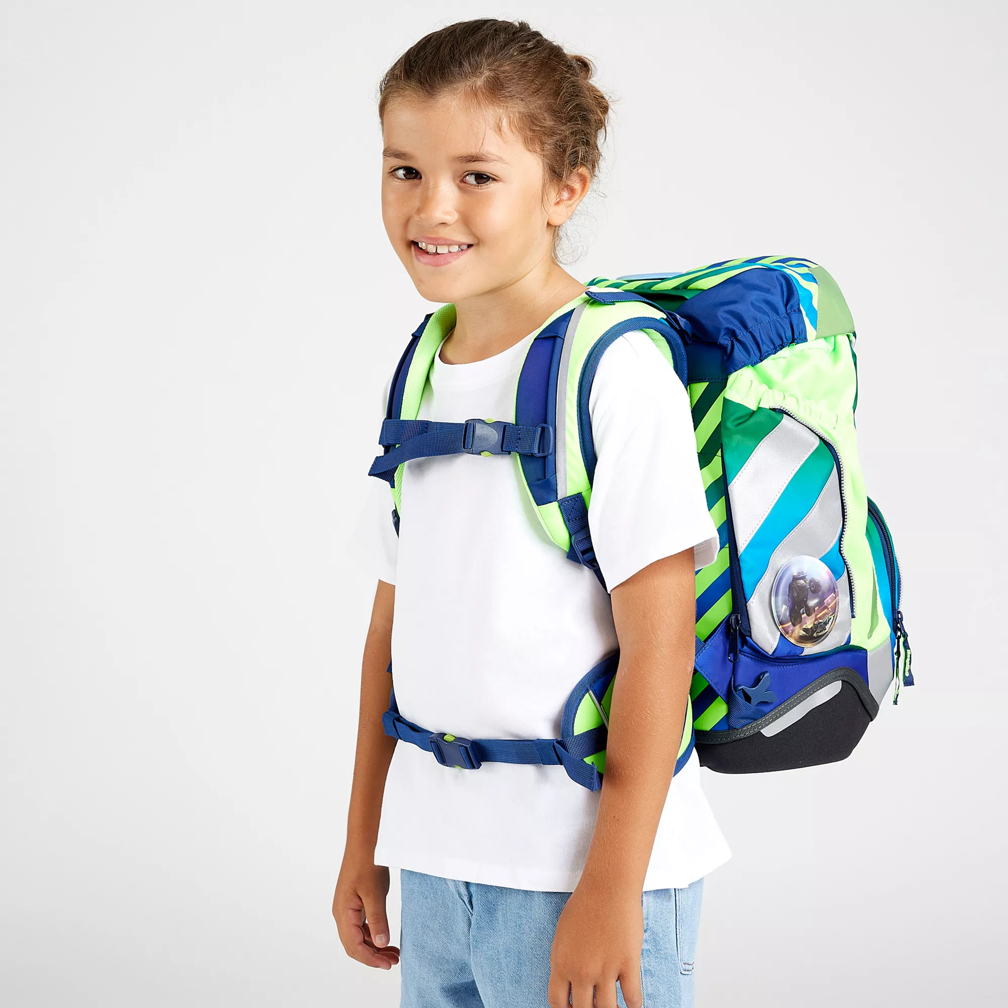 ergobag Schulrucksack-Set Truckbär