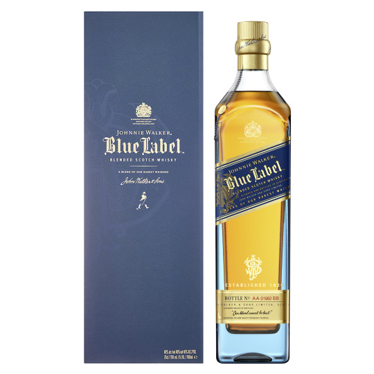 Johnnie Walker Blue Label Blended Scotch Whisky 40% 0,7L