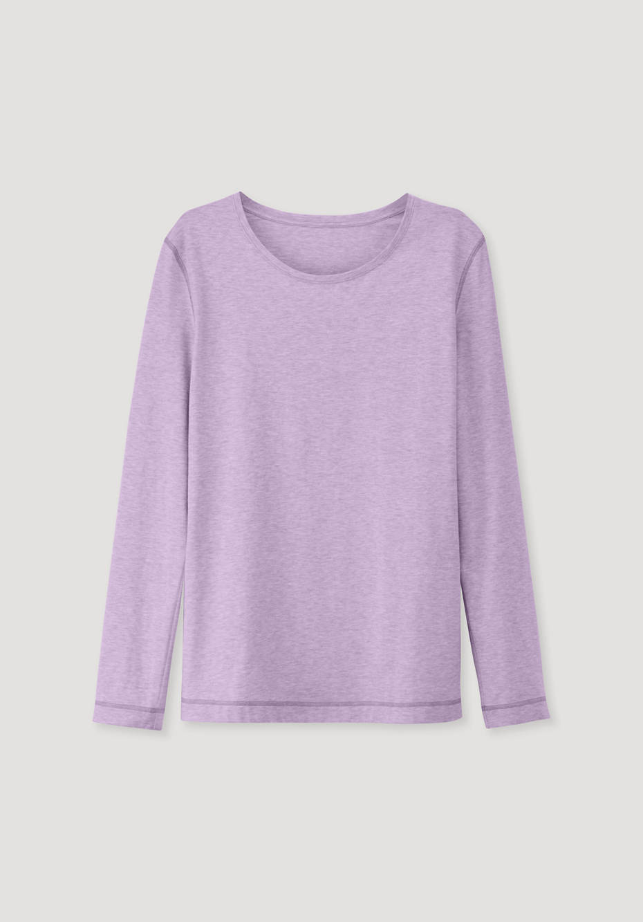 Langarm Schlafshirt aus reiner Bio-Baumwolle