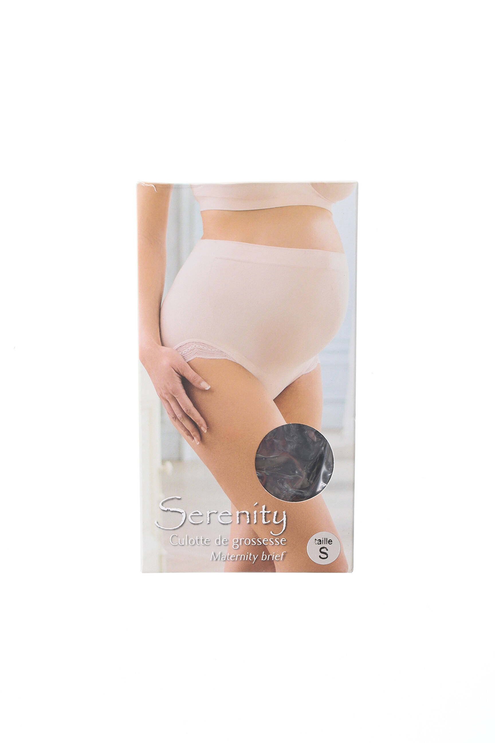 Cache Coeur Lingerie Maternite Femme couleur noir