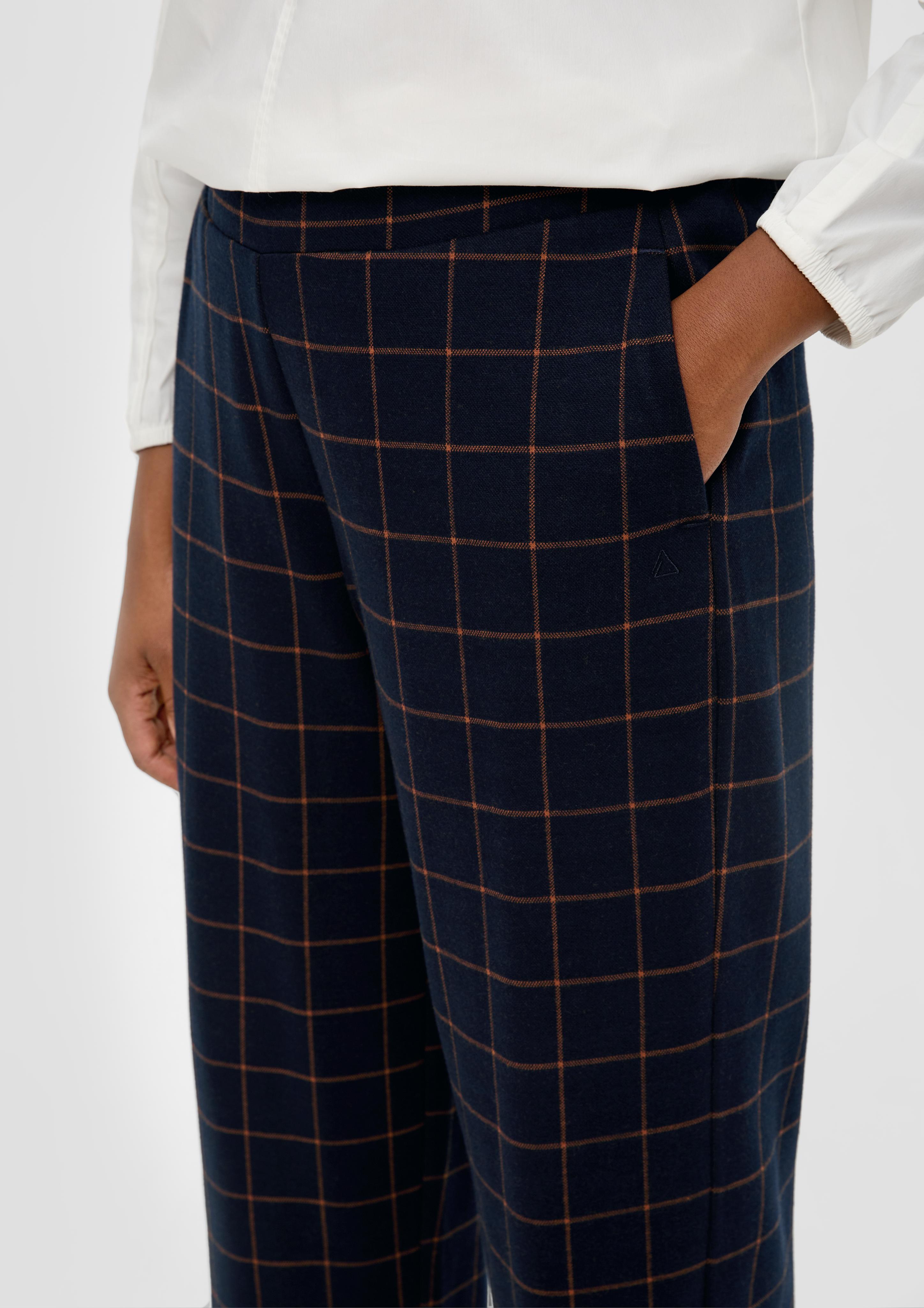 Regular: Culotte im Karomuster  2136778-59N0