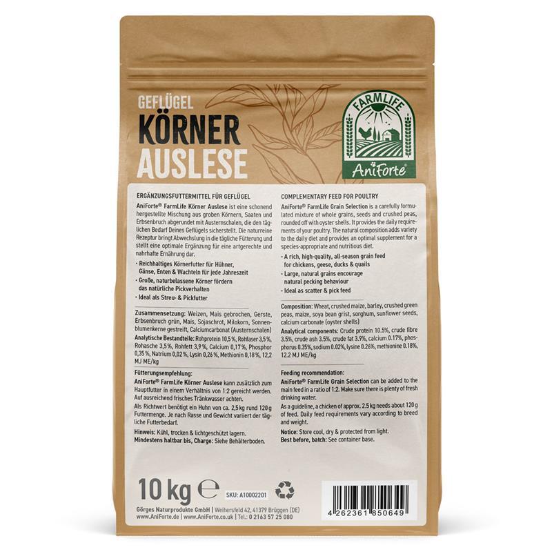Aniforte Futter & Heu Aniforte Farmlife Geflügel Körner Auslese 5 kg