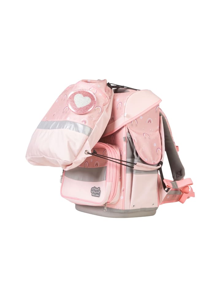 SCHOOL-MOOD School Mood Timeless Pro Rainbow, 7-tlg. Schulranzenset günstig kaufen onesize
