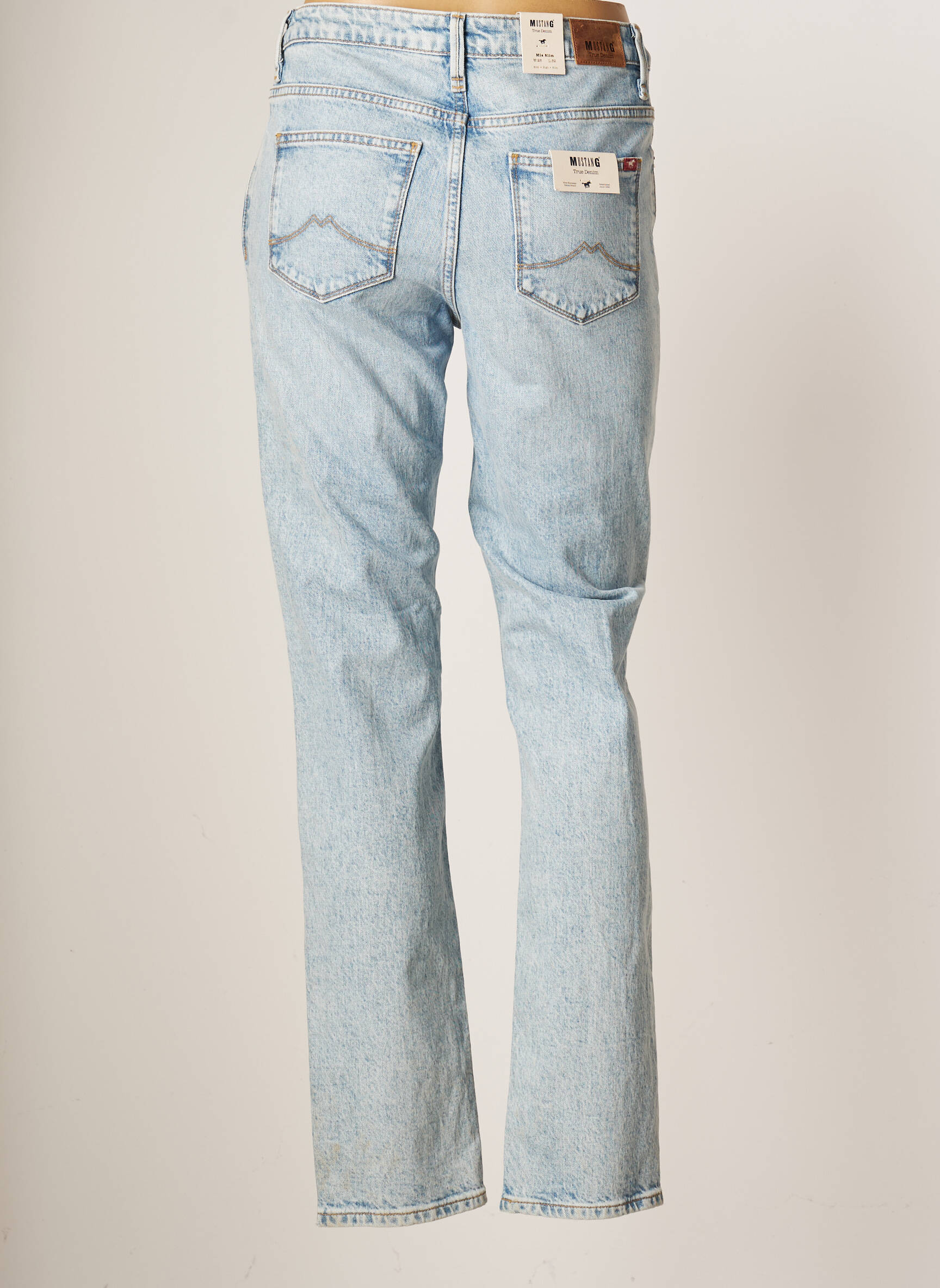 Mustang Jeans Coupe Slim Femme couleur bleu