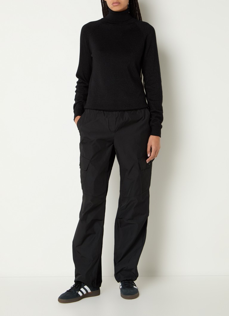Summum Fine knitted sweater with turtleneck and lurex
