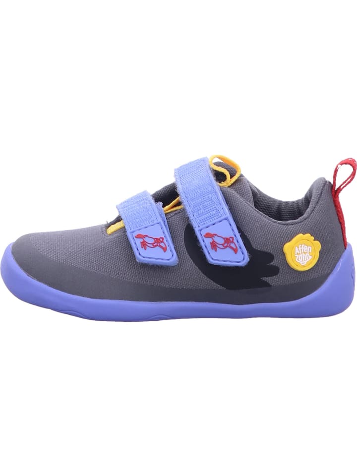 Affenzahn Jungen- Halbschuhe Halbschuh Baumwolle Lucky  Tukan in Grau günstig kaufen