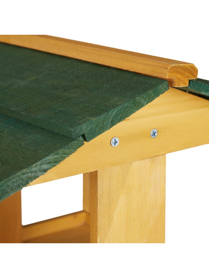 relaxdays Vogelhaus in Natur-grün - (H)117 cm günstig kaufen onesize