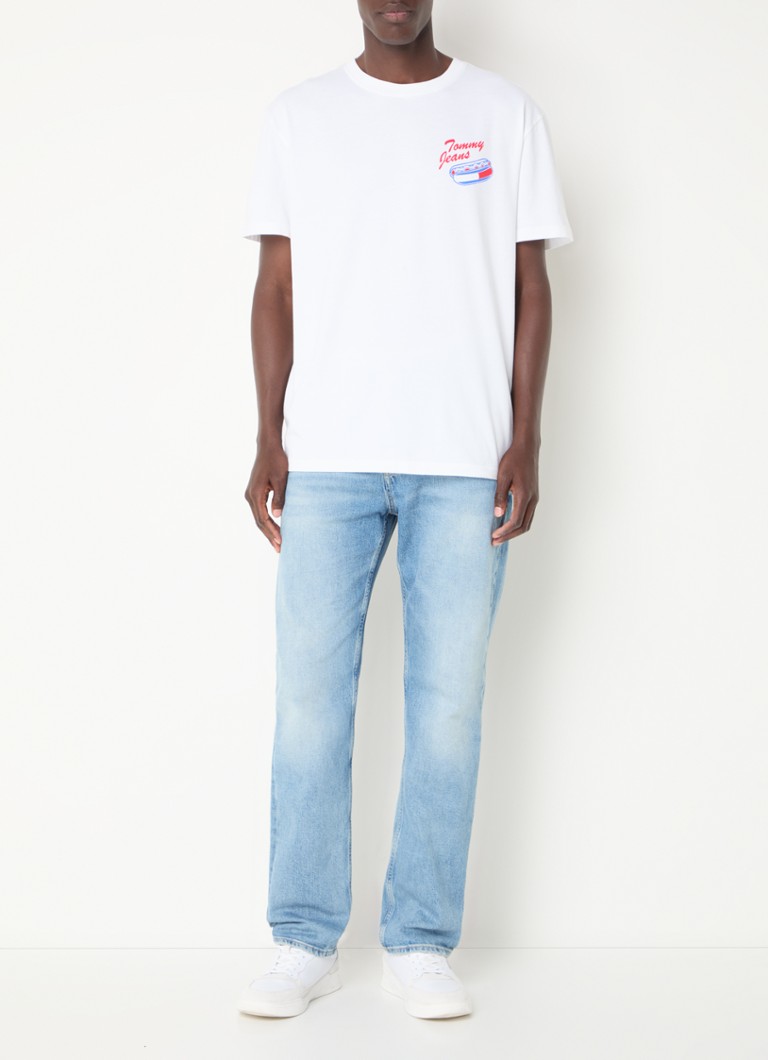 Tricou Tommy Hilfiger cu imprimeu față-verso
